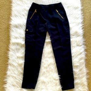 Jones New York navy blue pants trousers size 2 sz 2 JNY classy lady girl boss s2